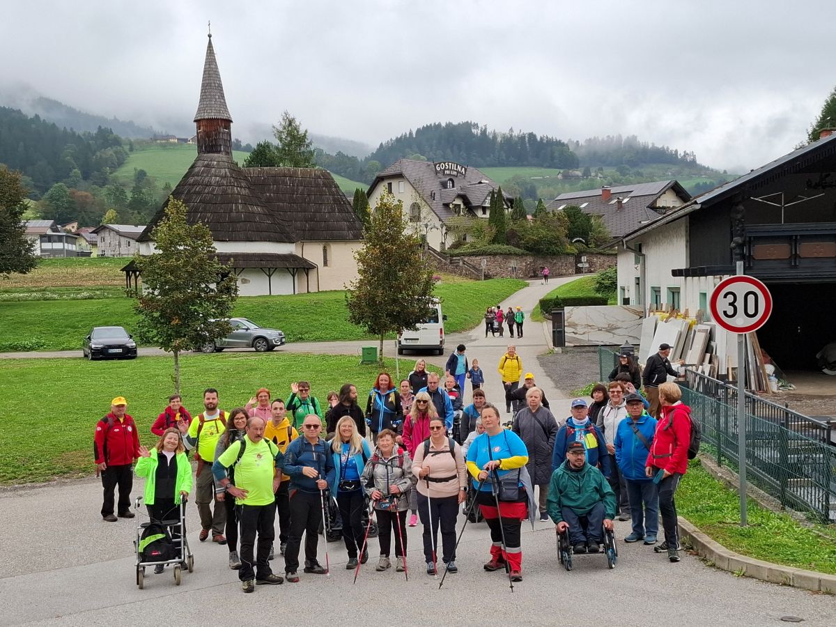 Pohod in praznovanje 50 let pešpoti E 6