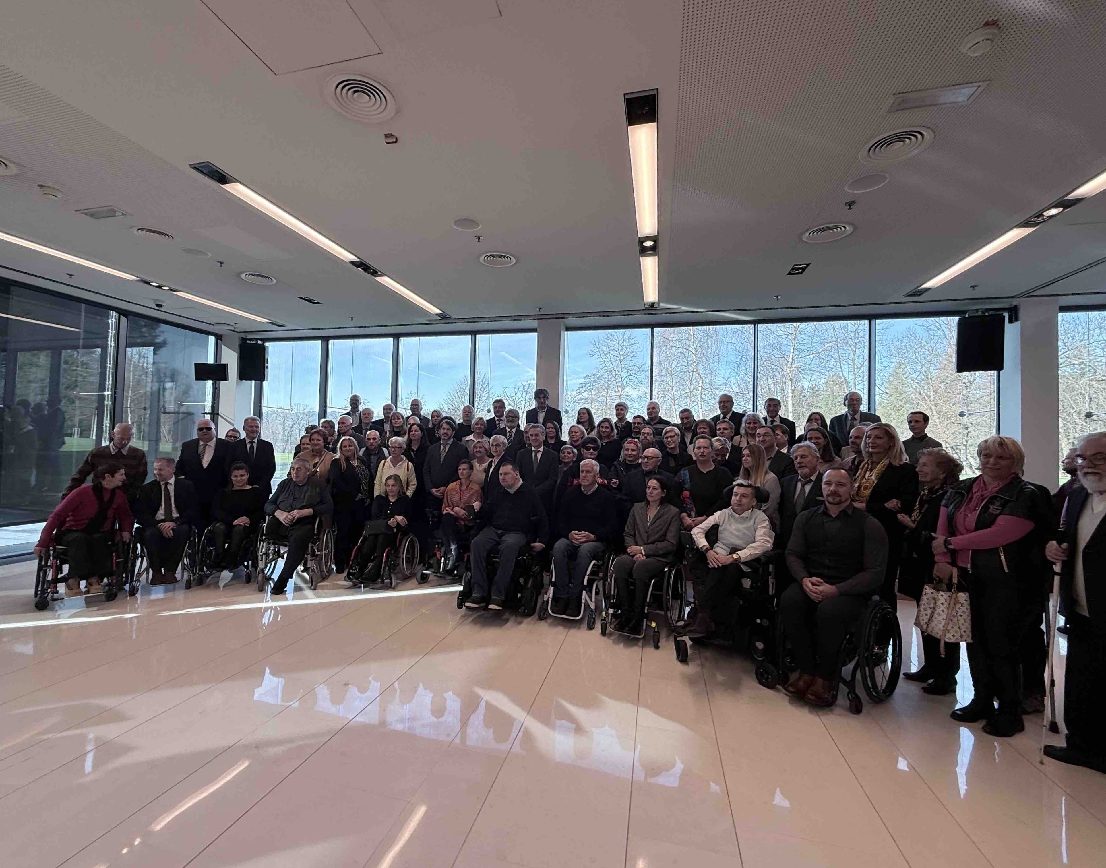 Sprejem ob mednarodnem dnevu invalidov