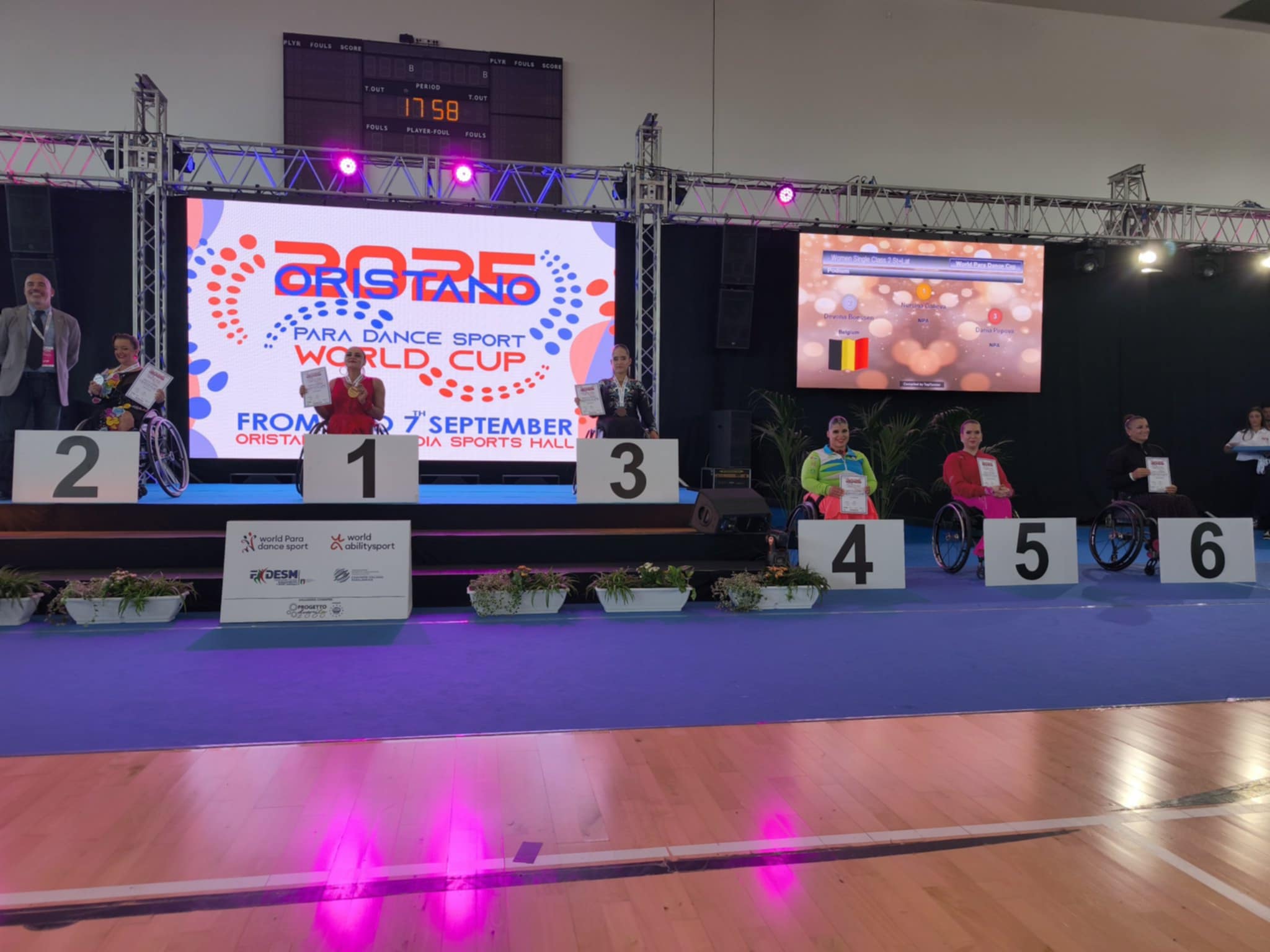 Uspešen nastop Lare na tekmovanju na Sardiniji