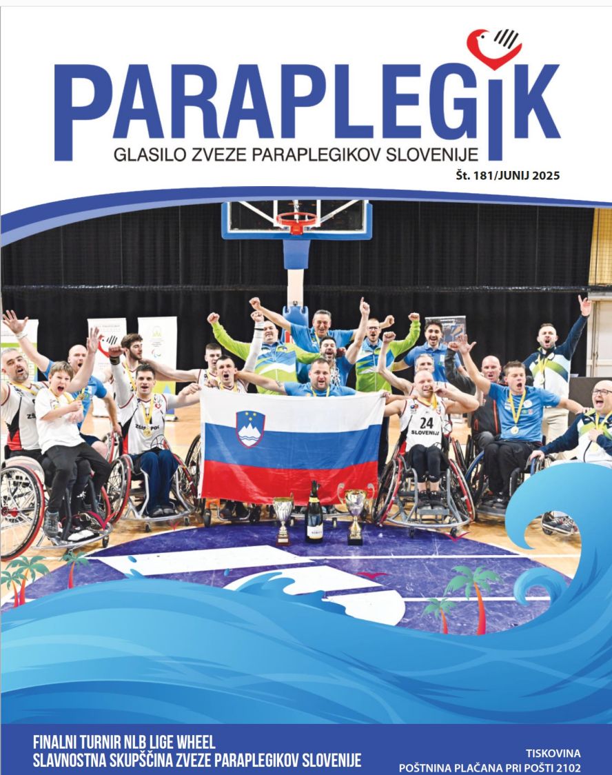 Prelistajte poletno številko glasila Paraplegik