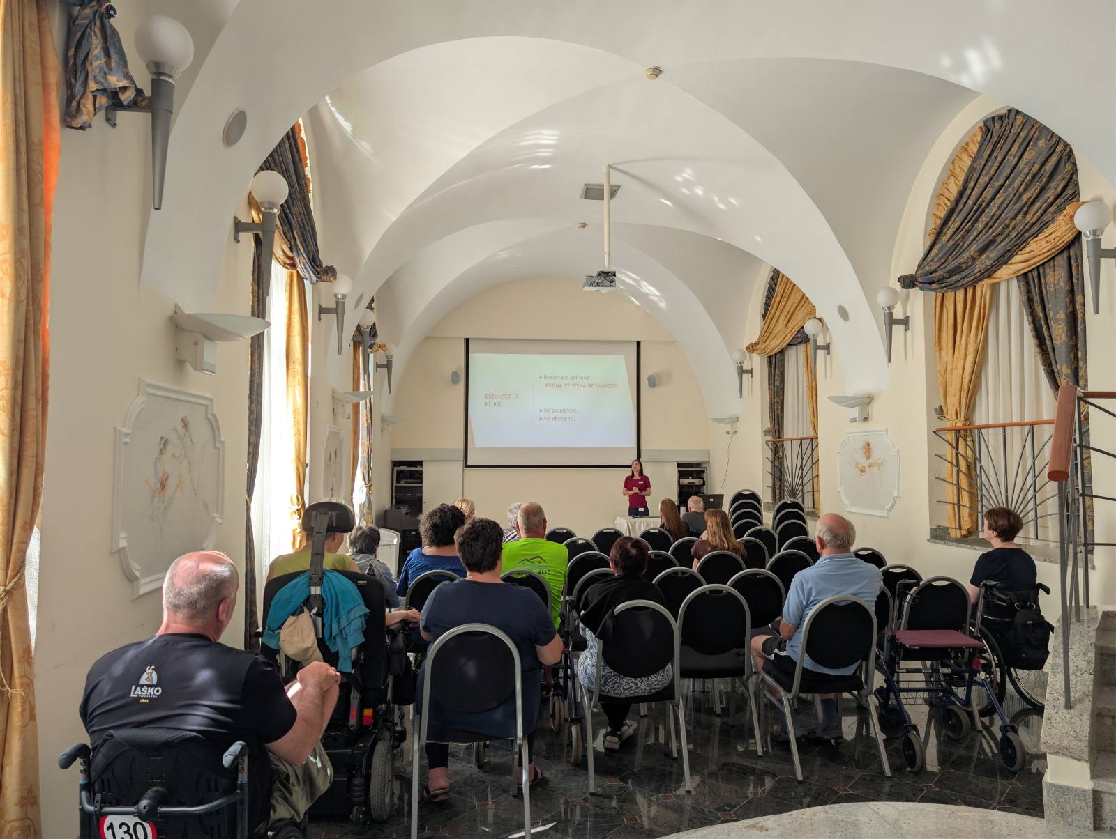 PRVA DELAVNICA V SKLOPU SKUPINSKE OBNOVITVENE REHABILITACIJE V THERMANI LAŠKO PRVA DELAVNICA V SKLOPU SKUPINSKE OBNOVITVENE REHABILITACIJE V THERMANI LAŠKO