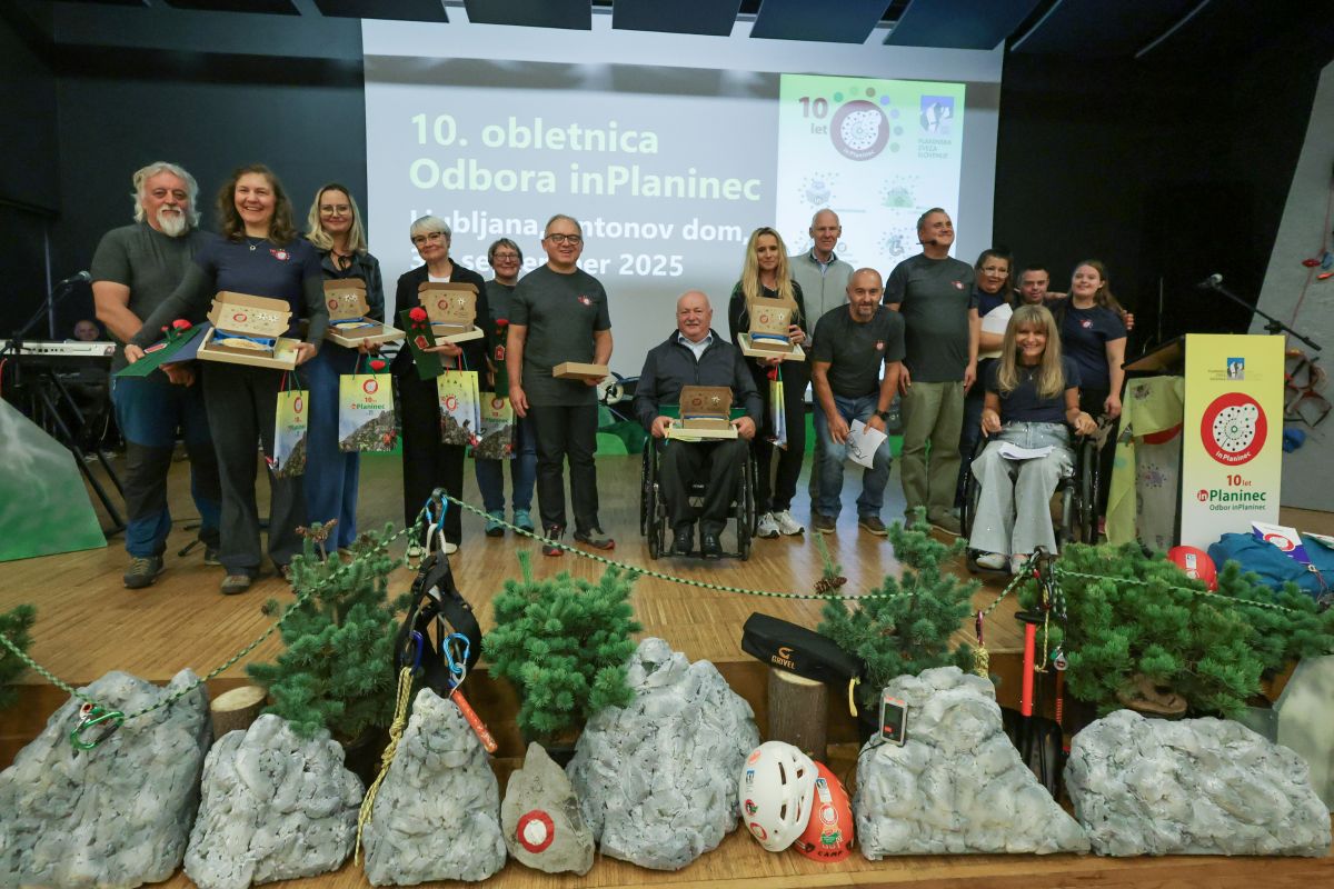 Odbor inPlaninec praznuje 10 let delovanja – dokaz, da v gorah ni mej