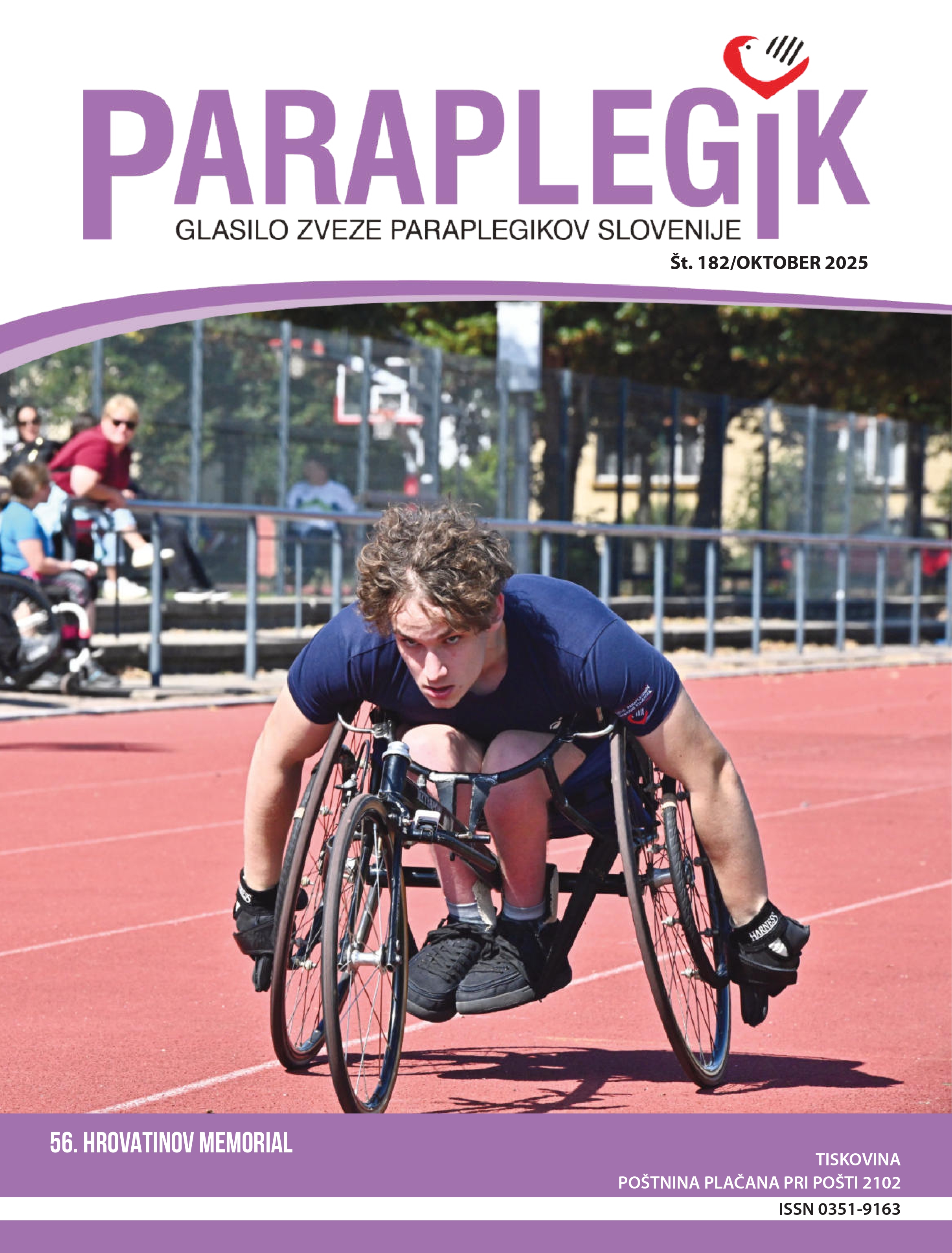 Izšla je oktobrska številka glasila Paraplegik