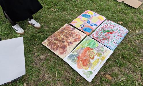 Ustvarjalno srečanje v sliki in besedi