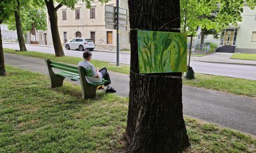 Ustvarjalno srečanje v sliki in besedi