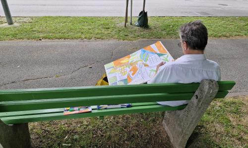 Ustvarjalno srečanje v sliki in besedi