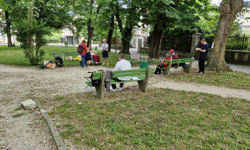 Ustvarjalno srečanje v sliki in besedi