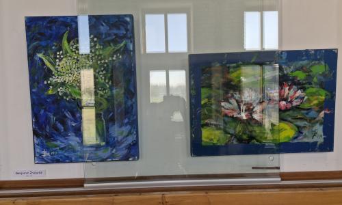 Slikarska razstava likovne sekcije Zveze paraplegikov Slovenije v URI Soča Slikarska razstava likovne sekcije Zveze paraplegikov Slovenije v URI Soča