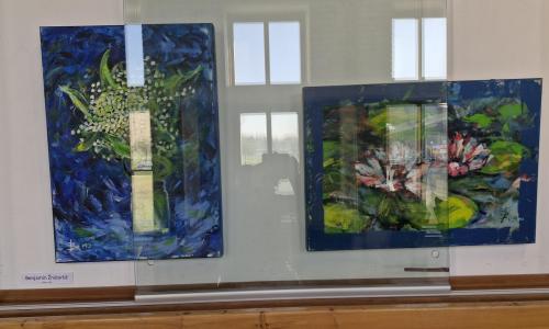 Slikarska razstava likovne sekcije Zveze paraplegikov Slovenije v URI Soča Slikarska razstava likovne sekcije Zveze paraplegikov Slovenije v URI Soča