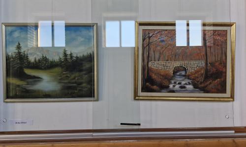 Slikarska razstava likovne sekcije Zveze paraplegikov Slovenije v URI Soča Slikarska razstava likovne sekcije Zveze paraplegikov Slovenije v URI Soča