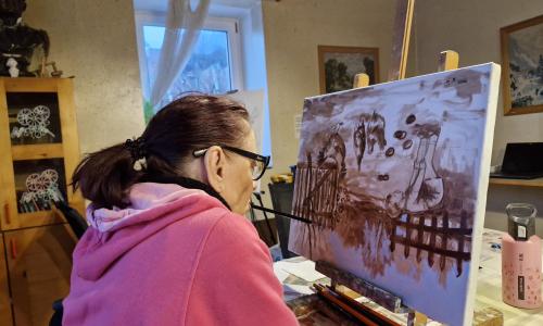 Likovna kolonija »Belokranjska zima 2026«