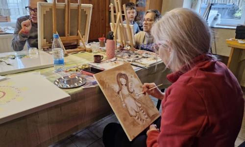 Likovna kolonija »Belokranjska zima 2026«