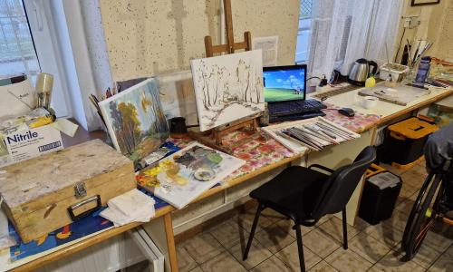 Likovna kolonija »Belokranjska zima 2026«