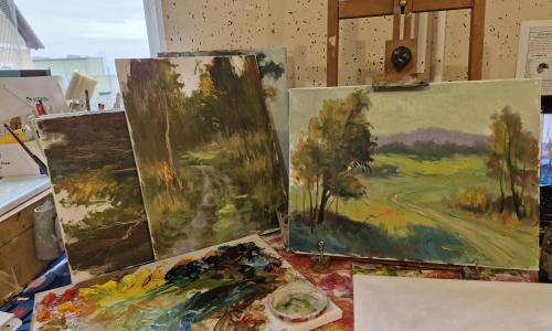 Likovna kolonija »Belokranjska zima 2026«