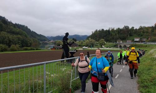 Pohod in praznovanje 50 let pešpoti E 6