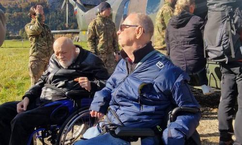 Nepozaben dan v zraku – polet novih članov Zveze paraplegikov Slovenije