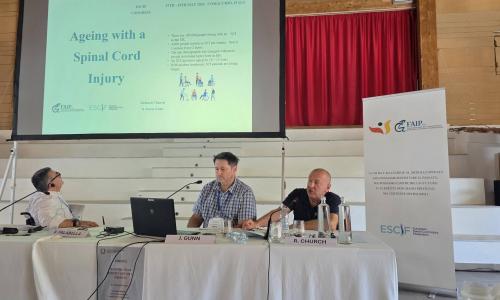 ESCIF 2026 v Comacchiu o aktivnem staranju oseb s poškodbo hrbtenjače