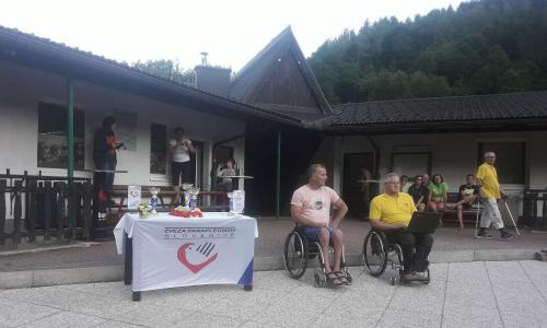 Vodja športa Gregor Gračner in vodja atletike Janez Hudej