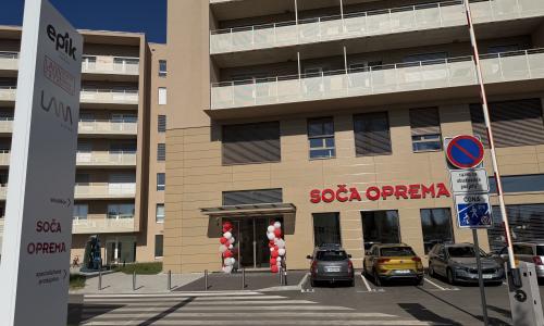 SOČA OPREMA NA NOVI LOKACIJI