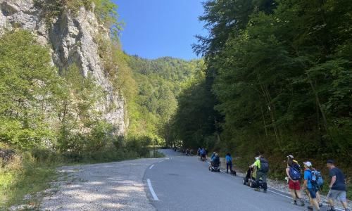 Inkluzijski pohod »skupaj v hribe« na Štefanjo goro Inkluzijski pohod »skupaj v hribe« na Štefanjo goro