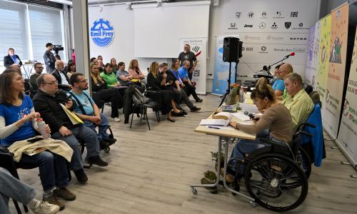 Novinarska konferenca Odbora inPlaninec Planinske zveze Slovenije